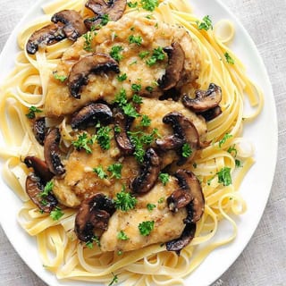 Chicken Marsala Pasta