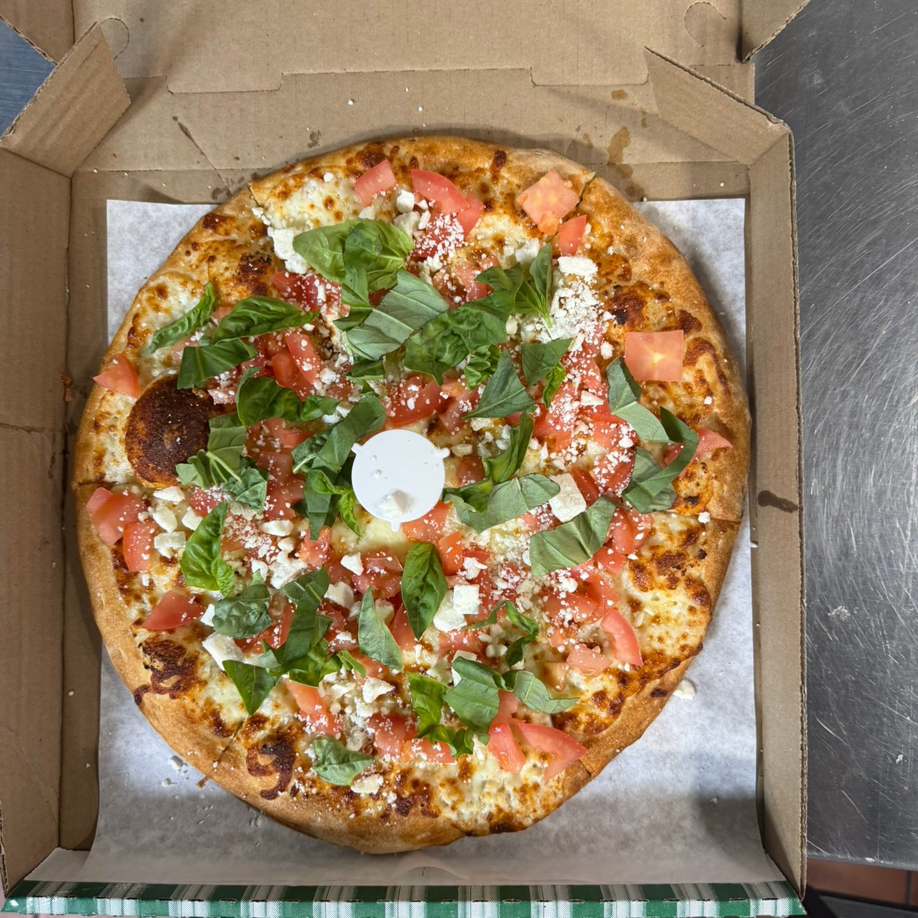 Mediterranean Pizza.