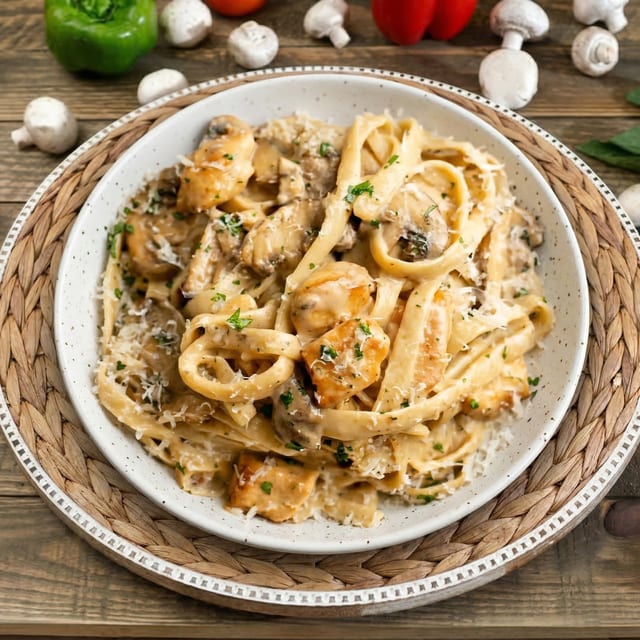 Chicken Marsala.