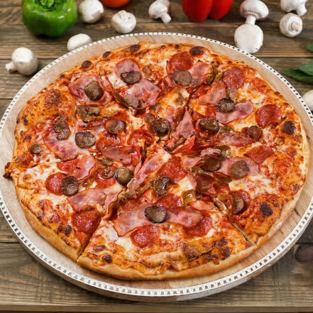Meat Lovers Pizza.
