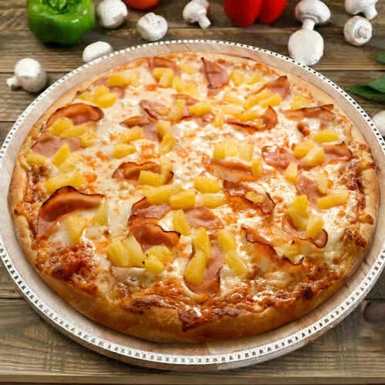 Delicious Hawaiian Pizza