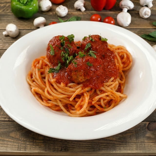 Pasta with Marinara.