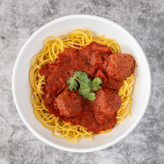 Spaghetti or Rigatoni Meatballs (8 Pcs) Bucket