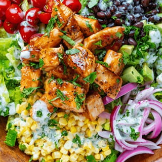 BBQ Ranch Chicken Salad