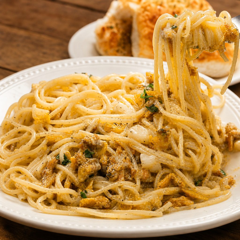 Linguini Clams.
