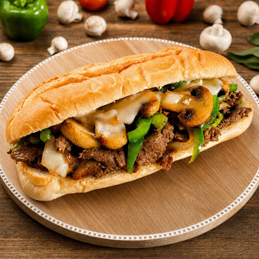Philly Cheese Steak Sub.