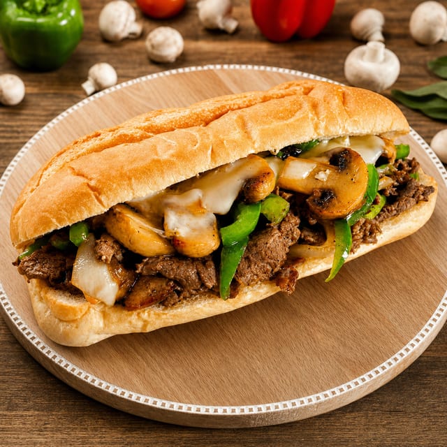 Philly Cheese Steak Sub.