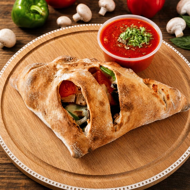 Vegetarian Calzone.