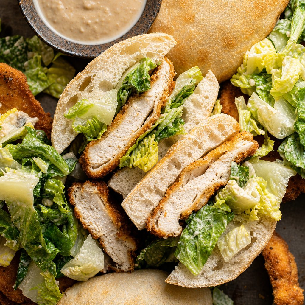 Chicken Caesar.