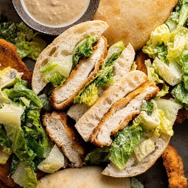 Chicken Caesar.