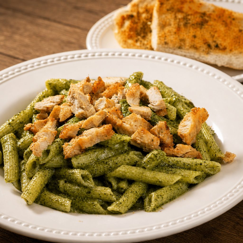 Chicken Pesto.