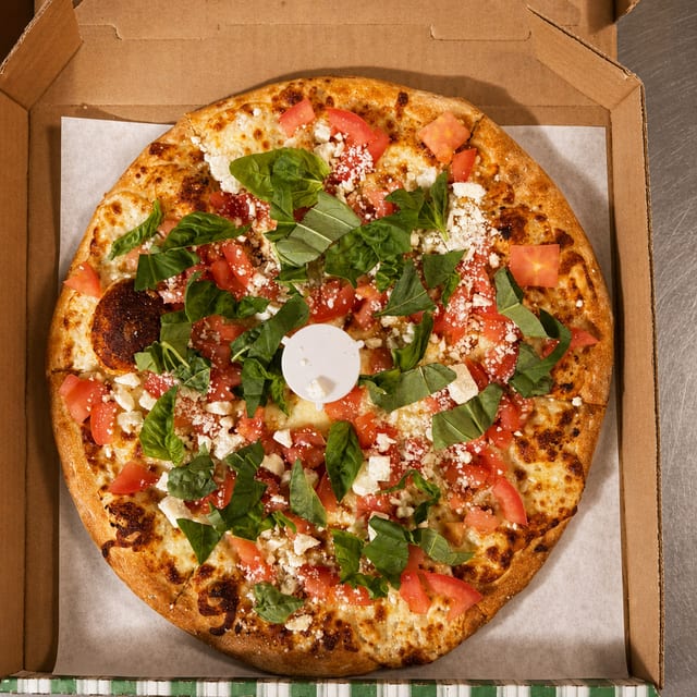 Mediterranean Pizza.